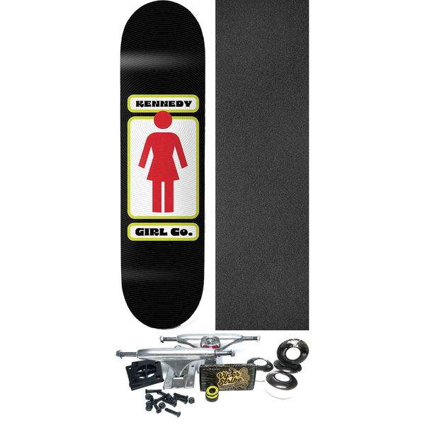 Girl Skateboards Cory Kennedy Hypno Girl Skateboard Deck - 8.5" x 31.75" - Complete Skateboard Bundle